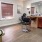 well lit hair salon