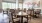 dining hall flooded with natural lighting